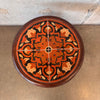 1930's California Four Tile Table By Taylor Round Tile Comp Tiles