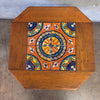 1930's California Four Tile Square Table By Taylor Tile Comp Tiles