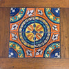 1930's California Four Tile Square Table By Taylor Tile Comp Tiles