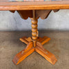 1930's California Four Tile Square Table By Taylor Tile Comp Tiles