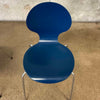 Set of Four Stacking Dining Chairs