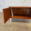Mid Century Petite Media Cabinet