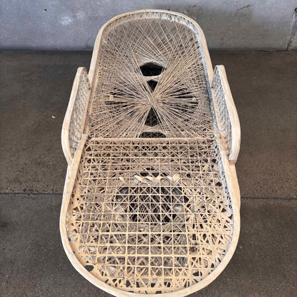 Mid Century Spun Fiberglass Lounger By Russell Woodard