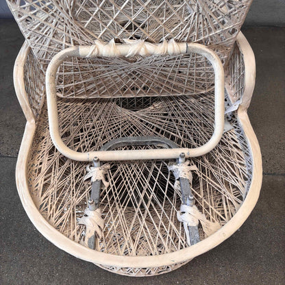 Mid Century Spun Fiberglass Lounger By Russell Woodard