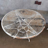 Mid Century Modern Steel Patio Table & Four Chairs
