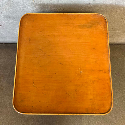 Vintage Pencil Reed End Table