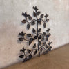 Vintage Iron Folk Art Tree w/ Birds & Candle Holders