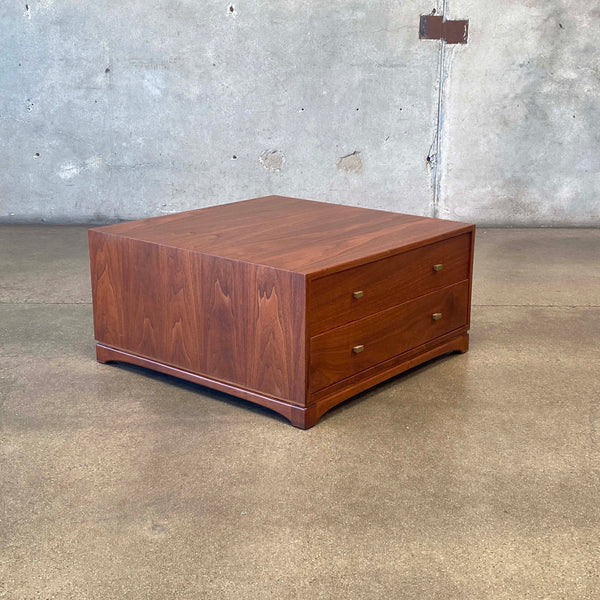 Mid Century Walnut Coffee Table by Motif