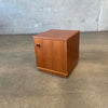 Mid Century Cube Nightstand