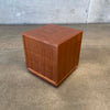 Mid Century Cube Nightstand