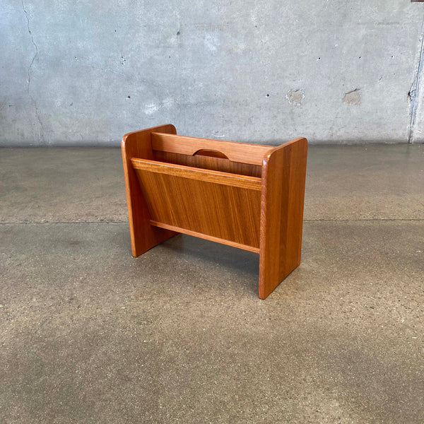 Danish Teak Magazine Rack