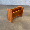 Danish Teak Magazine Rack