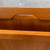 Danish Teak Magazine Rack