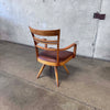 Early Mid Century Modern Arm Chair by Paul Frankl (Original Condition)