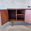 Mid Century Modern Walnut Credenza by Stanley