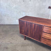 Mid Century Modern Walnut Credenza by Stanley