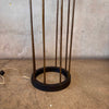 Mid Century Modern Cattail Floor Lamp