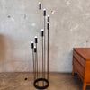 Mid Century Modern Cattail Floor Lamp