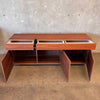 Italian Walnut Buffet/Credenza Made by Cattelan Italia