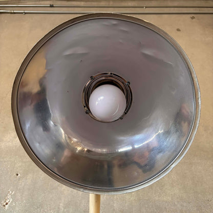 1950s Castle Sybron Medical Rolling Floor Surgery Lamp