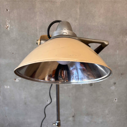 1950s Castle Sybron Medical Rolling Floor Surgery Lamp