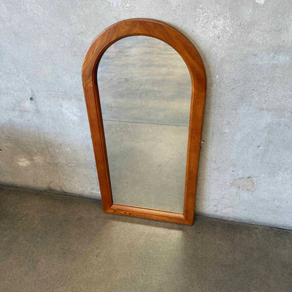Wood Arch Wall Mirror