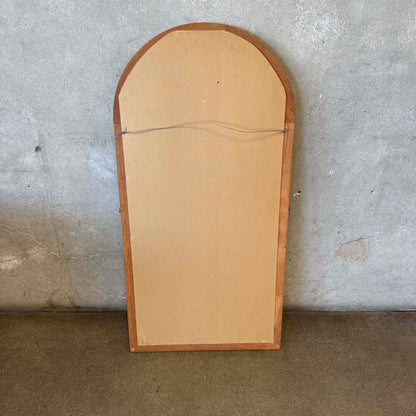 Wood Arch Wall Mirror