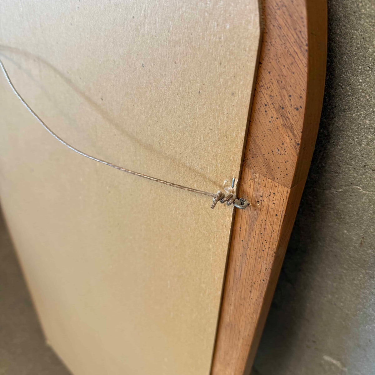 Wood Arch Wall Mirror