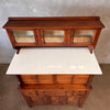 Antique Step Back Dental Cabinet