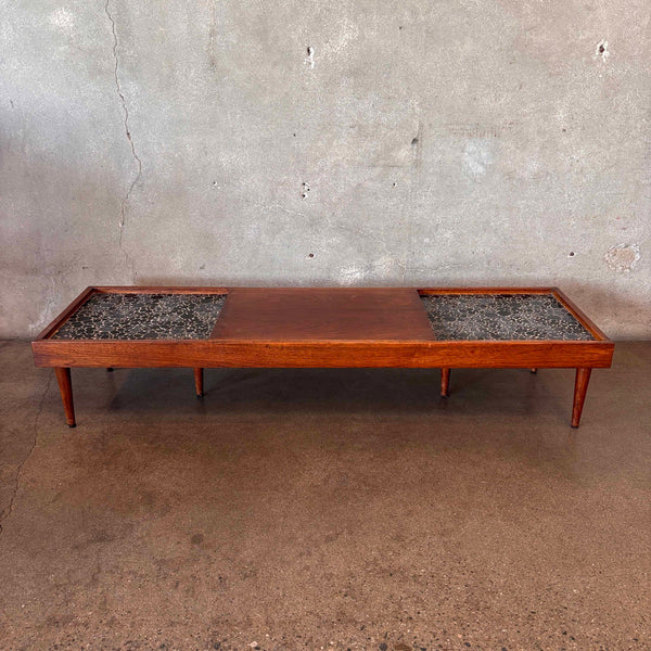 Mid Century Low Tiled Table
