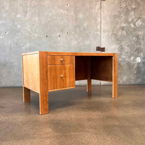 1970s Oak Desk