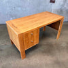 1970s Oak Desk