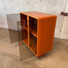 1970s Teak Danish Display Cabinet w/ Light