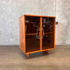 1970s Teak Danish Display Cabinet w/ Light