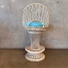 Mid Century Modern Spun Fiberglass High Chair by Russel Woodard