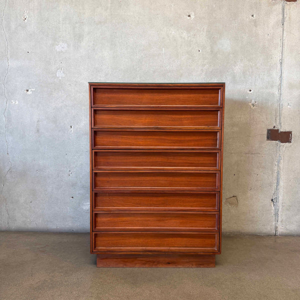 John Keal for Brown Saltman 8 - Drawer Dresser High Boy