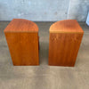 Pair Mid Century Danish Teak Nightstands