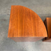 Pair Mid Century Danish Teak Nightstands