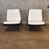 Jonathan Adler Ebonized Boomerang Chairs