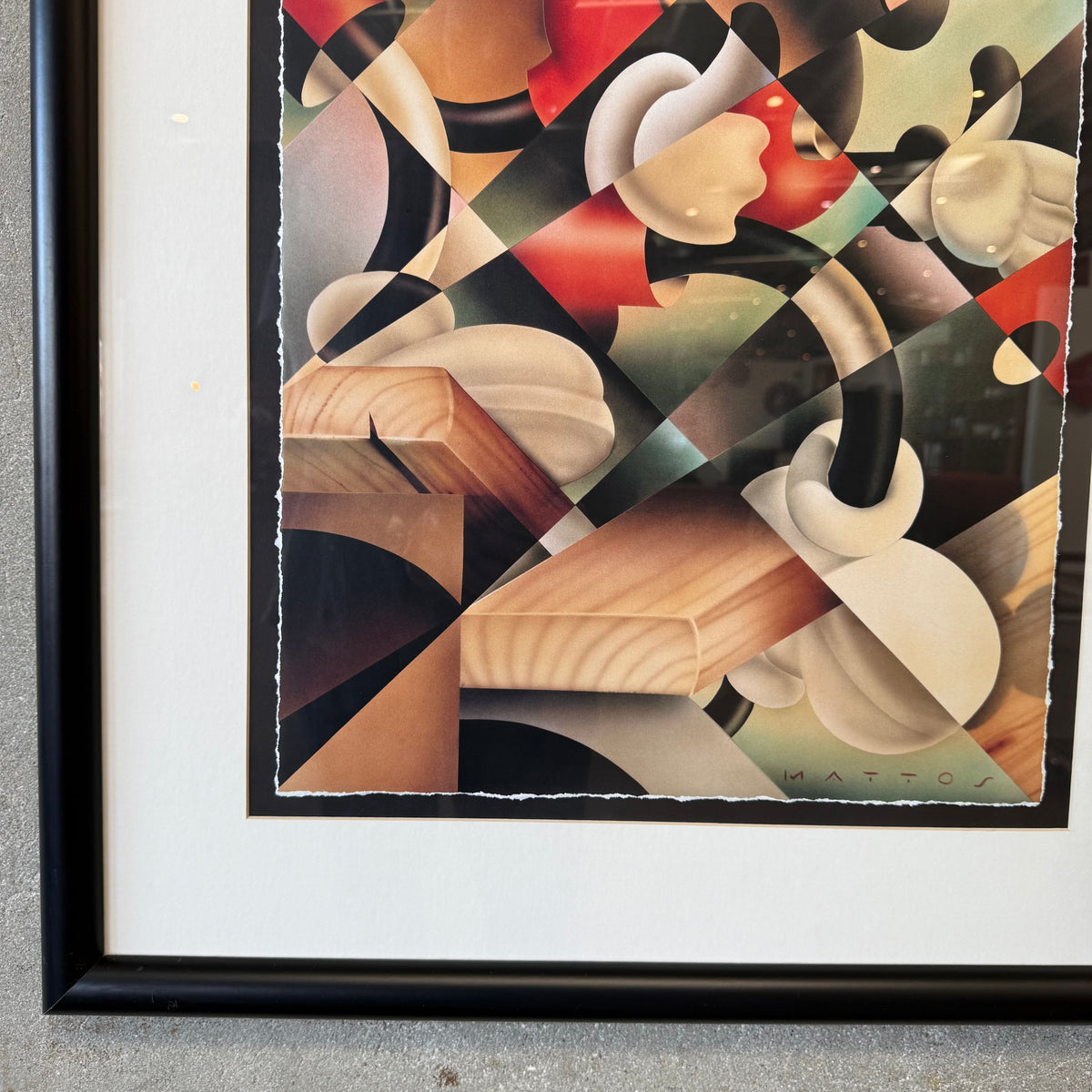 John Mathos Mickey Descending Art Print