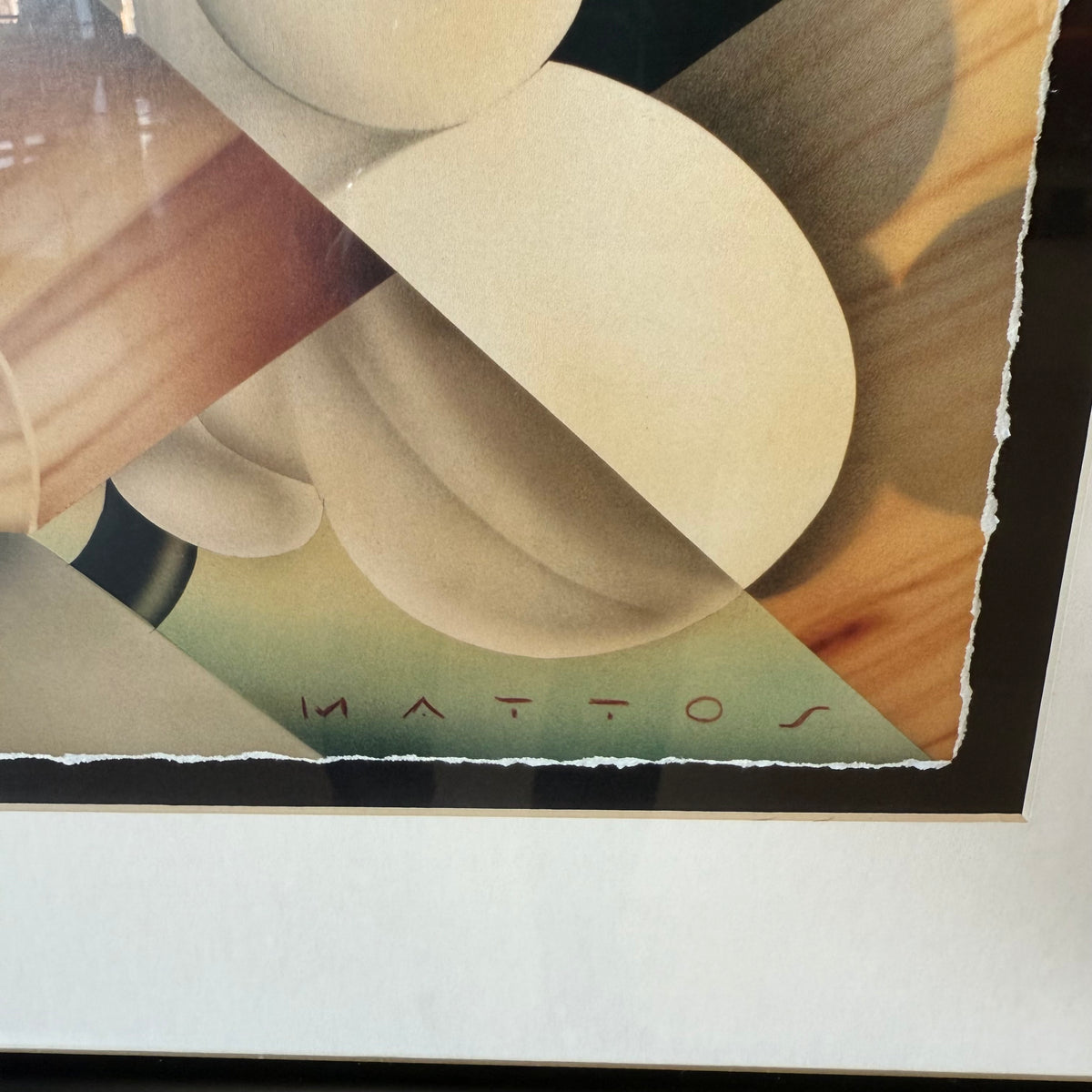 John Mathos Mickey Descending Art Print