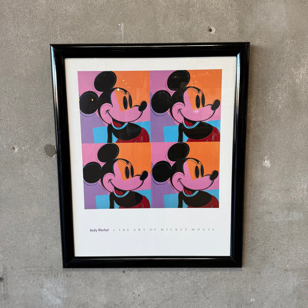 Andy Warhol The Art of Mickey Mouse