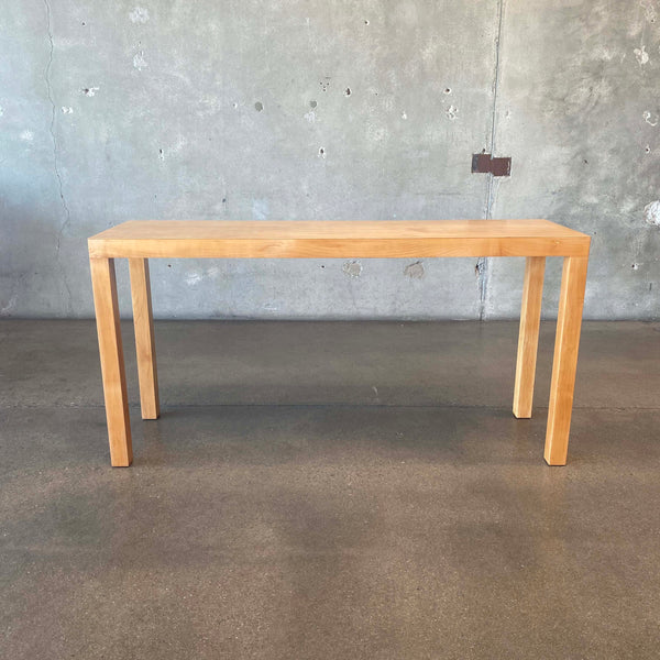 Console Table Blonde Wood