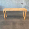 Console Table Blonde Wood