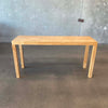 Console Table Blonde Wood
