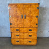 Art Deco Burl Lane Tallboy Dresser
