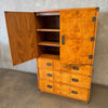 Art Deco Burl Lane Tallboy Dresser