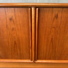 Teak Tambour Credenza by Kibaek Mobelfabrik - Made in Denmark