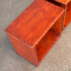Pair of (2) Pine Craft Side Tables