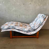 Mid Century Lounge Chaise Chair